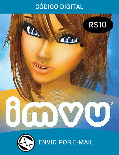 Comprar IMVU - Cartão Pré-Pago R$ 10 Reais